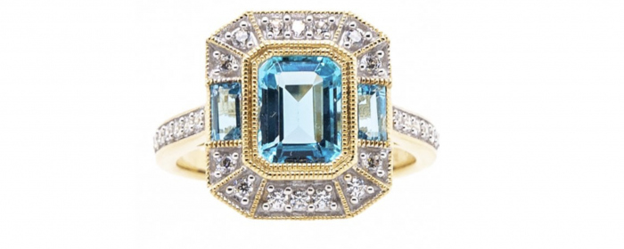 #gerrybrownegold #gerrybrownejewellers #bluetopazring #shopinstoreoronline #familybusinesshttps