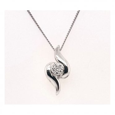 18ct Diamond Pendant