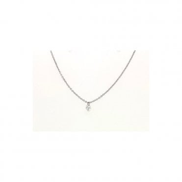 18ct Hanging Diamond Pendant