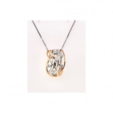 18ct Six Diamond Pendant