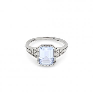 24KAE Aqua Vintage Ring