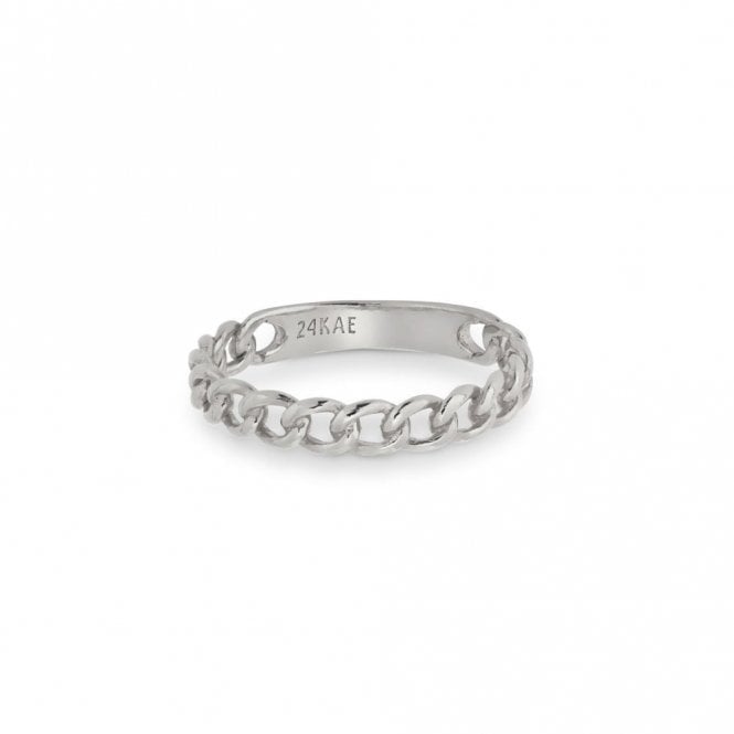 24Kae  Curb Link Ring