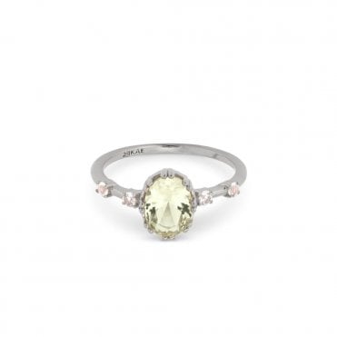 24KAE Green Hue Ring