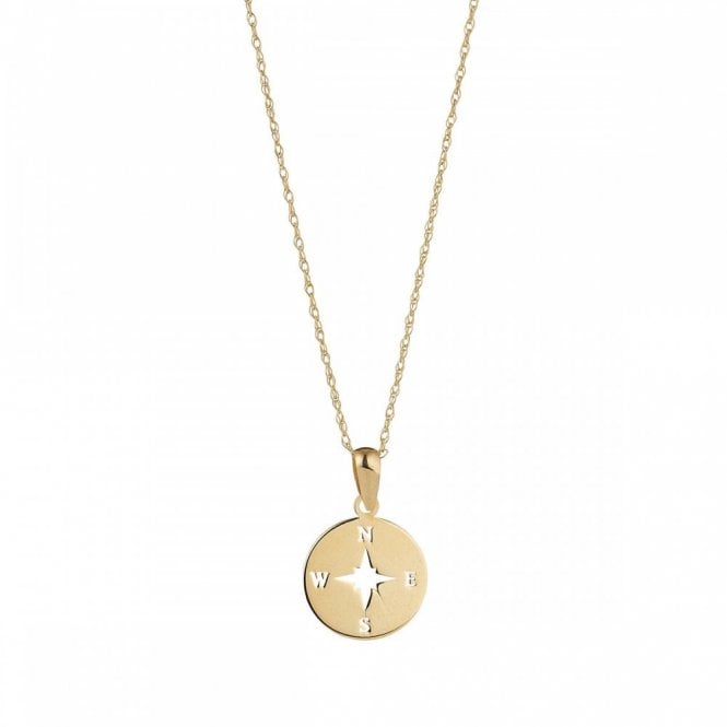 Gerry Browne Gold 9ct Compass Pendant