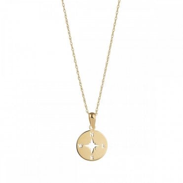 9ct Compass Pendant