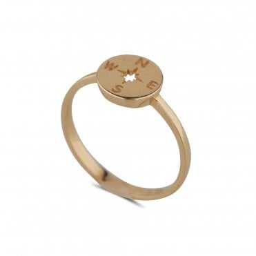 9ct Compass Ring