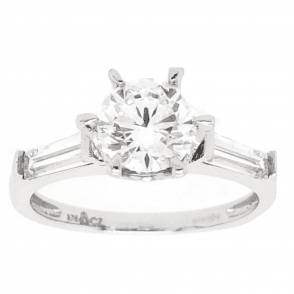 9ct Diamond Style Ring