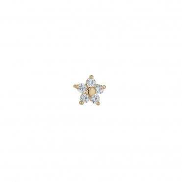 9ct Flower Ear Clamp