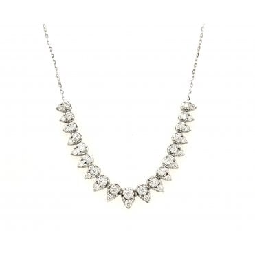 9ct Gold & Diamond Necklet