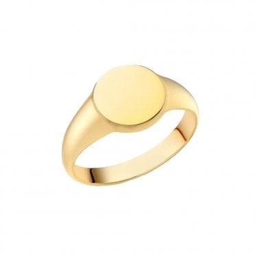9ct Gold Ladies Signet Ring