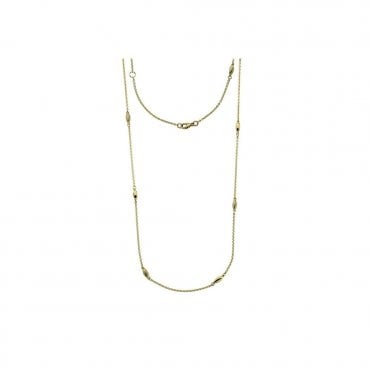 9ct Gold Oval Pod Chain