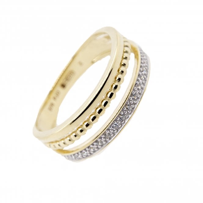 Gerry Browne Gold 9ct Multi Row Ring