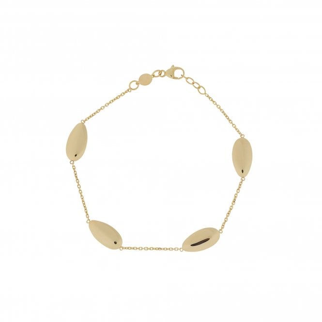 Gerry Browne Gold 9ct Oval Link Bracelet