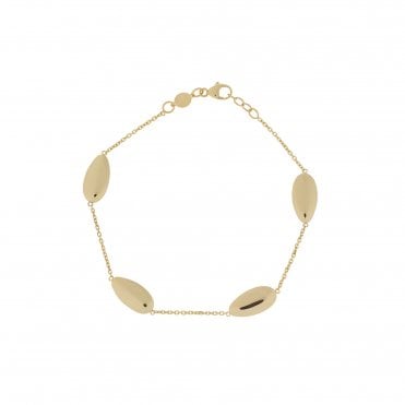 9ct Oval Link Bracelet