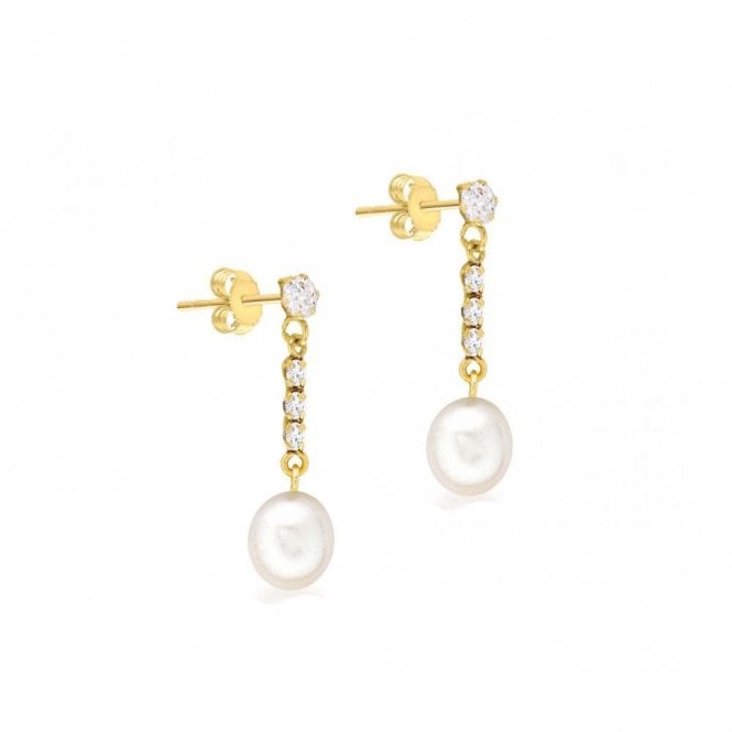 Gerry Browne Gold 9ct Pearl Earrings