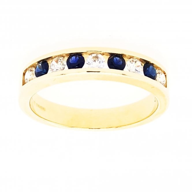 Gerry Browne Gold 9ct Sapphire Style Ring