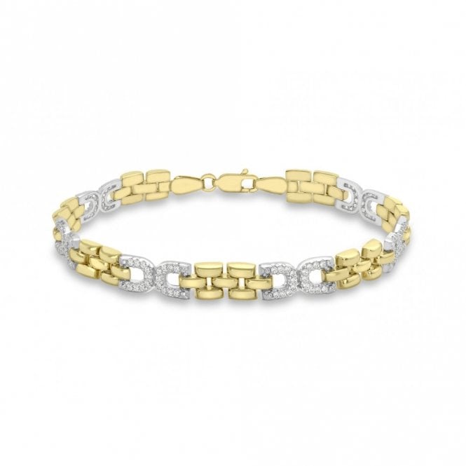 Gerry Browne Gold 9ct Stone Set Bracelet