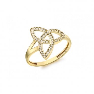 9ct Trinity Knot Ring