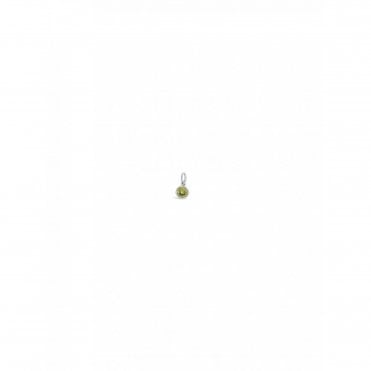 Absolute Silver August Birthstone Charm