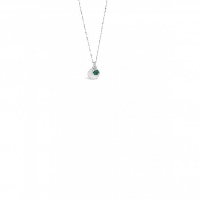 Absolute Silver  August Birthstone Pendant