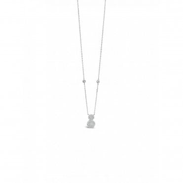 Absolute Silver Double Disc Pendant