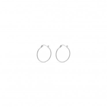Absolute Silver Hoop Earrings