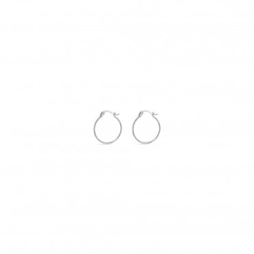 Absolute Silver Hoop Earrings