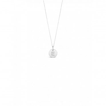 Absolute Silver Initial Pendant E