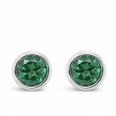 Absolute Silver May Birthstone  Earrings