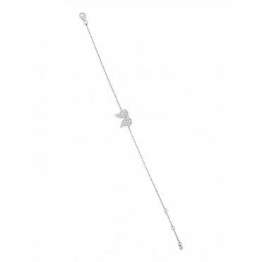 Absolute Silver Silver Double Wing Bracelet`