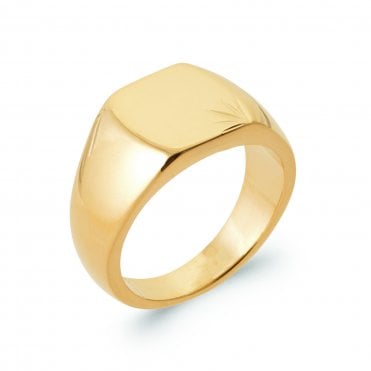 Gents Square Signet Ring