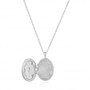 Ania Haie Silver Oval Locket