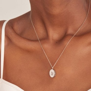 Ania Haie Silver Oval Locket