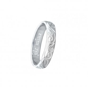 'Be Mine' Silver Ring
