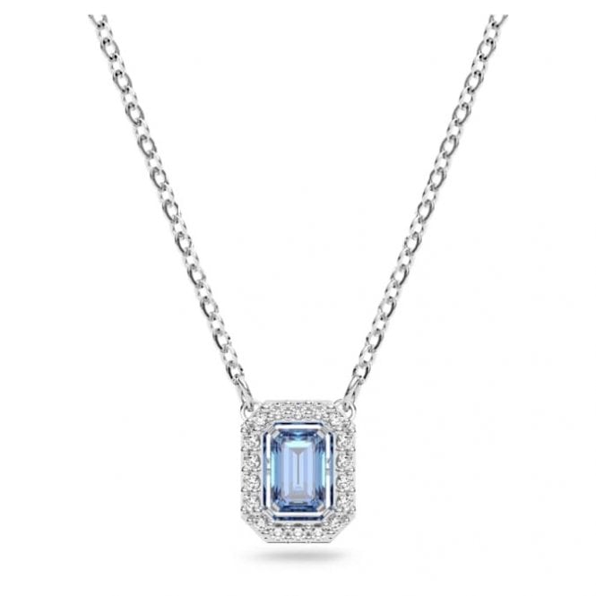Swarovski Blue Halo Pendant