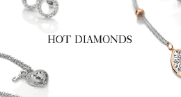 Hot Diamonds  Bow Pendant