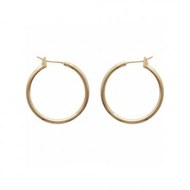 Burren 27mm  Hoop Earrings