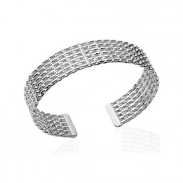 Burren 6 Row Open Bangle