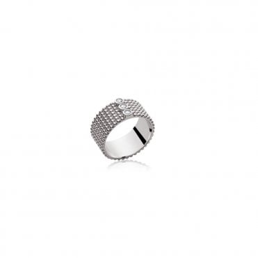 Burren 7 Row Wide Ring Size N