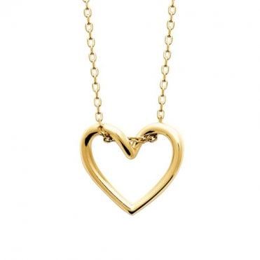Burren Open My Heart Necklace