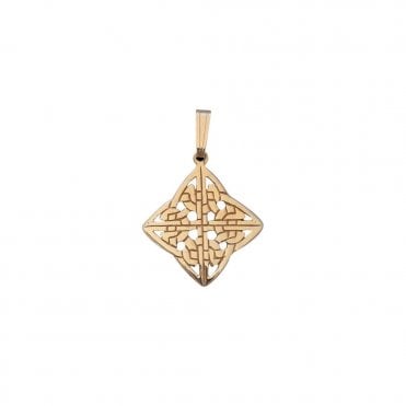 Celtic Rhombus Pendant & Chain
