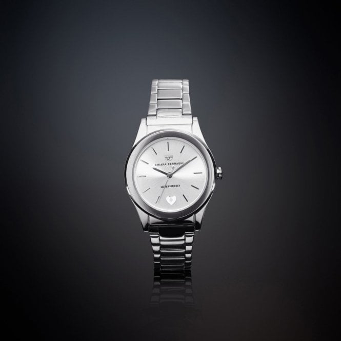 Chiara Ferragni  Woman's Watch - First Love Only Time 32mm Silver