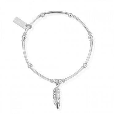 Chlobo Ball Feather Bracelet
