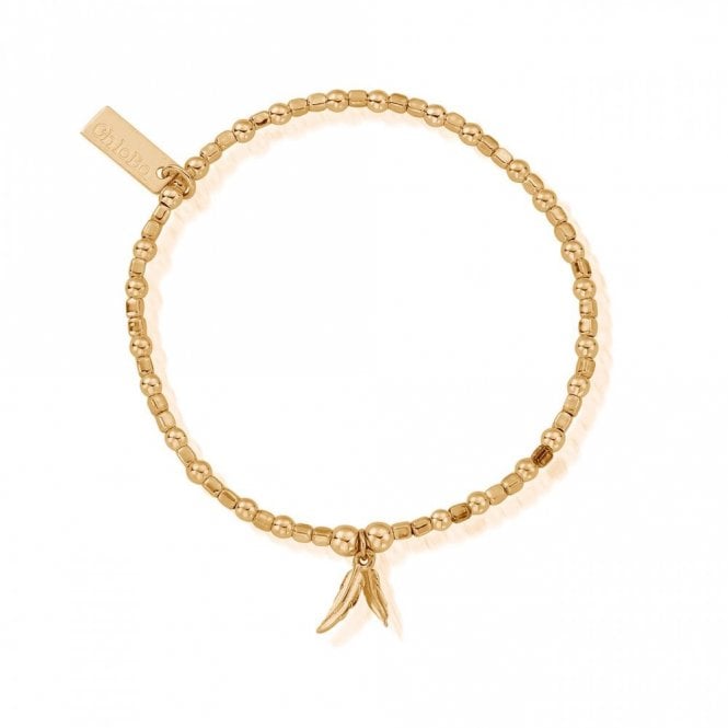 ChloBo  Double Mini Feather Bracelet