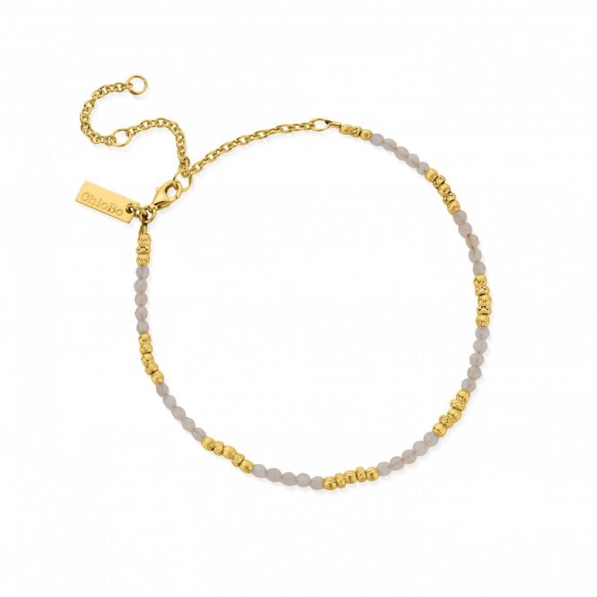 ChloBo  Gold Passionate Sun Ankle Chain