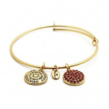 Chrysalis July Birthstone Bangle