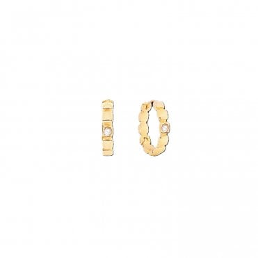 Circle Glow Hoop Earings
