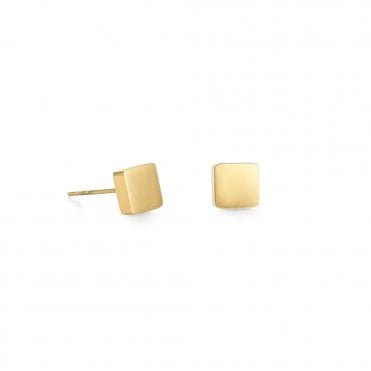 Coeur Cube Earrings