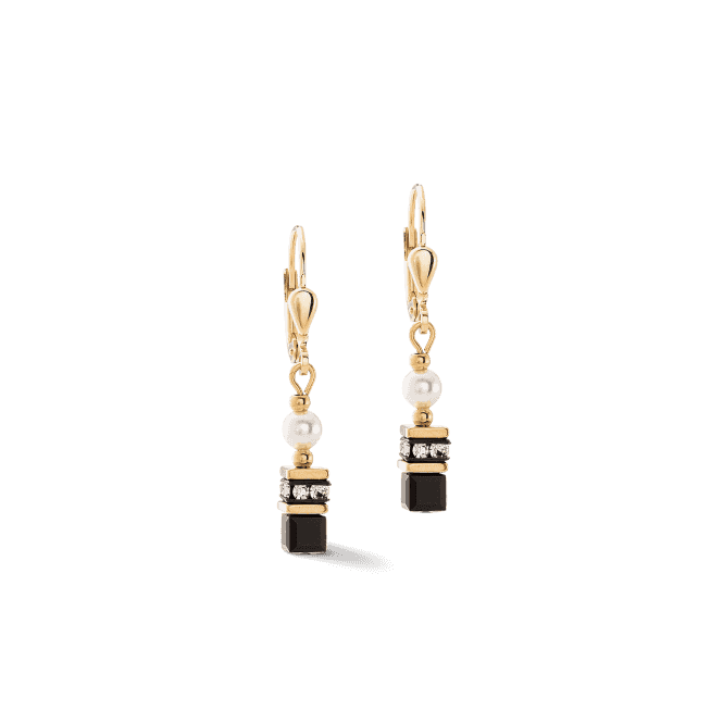 Coeur de Lion  Black Pearl Earrings See description for more details
