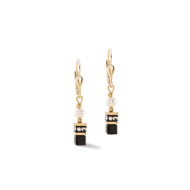 Coeur de Lion Black Pearl Earrings See description for more details